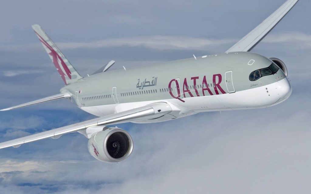 Un aeromobile Qatar Airways