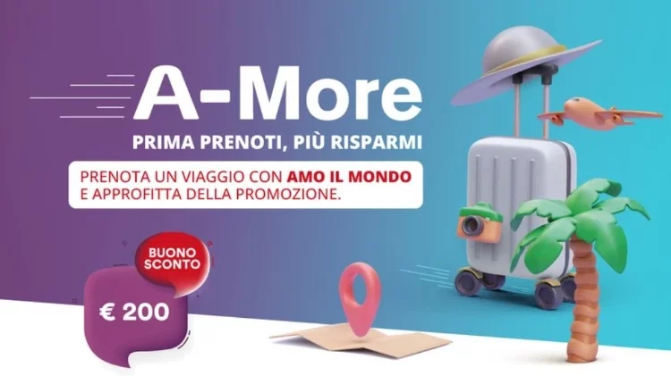 amo il mondo amore uvet settemari tour operator buono sconto