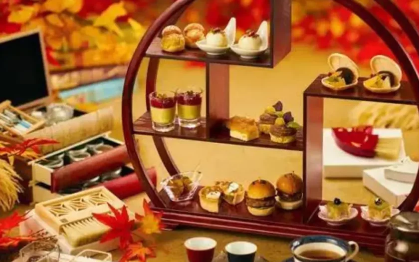 Blissful Afternoon Tea Shiba Park Hotel Tokyo autunno