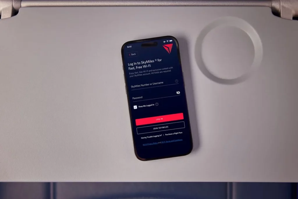 Delta Wi-Fi gratis e veloce su tutte le classi e su tutti i voli anche in Italia